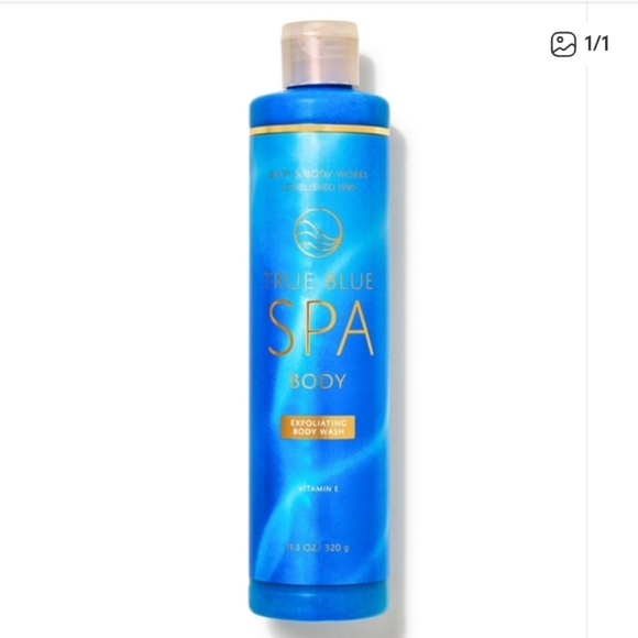 Bath & Body Works Other - Bath & Body Works True Blue Spa Exfoliating Body Wash - Vibrant Blue
